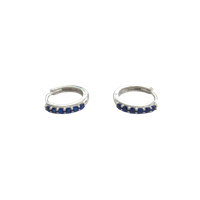 Pendientes Damiata Gioielli Mujer in Oro blanco Zircone 121/102-D199 - 121/102-D199